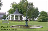 Lyndonville, VT - Fountain and Gazebo